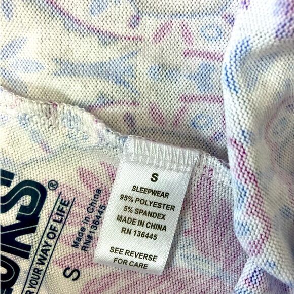 MUK LUKS NWT softest and coziest PJ Bottoms w/ pretty pattern, stripe down sides - Picture 10 of 11